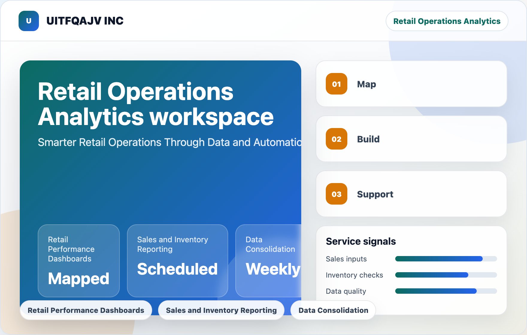 UITFQAJV INC service workspace scene